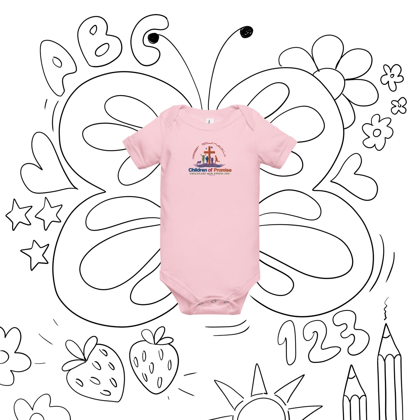 Baby short sleeve one piece