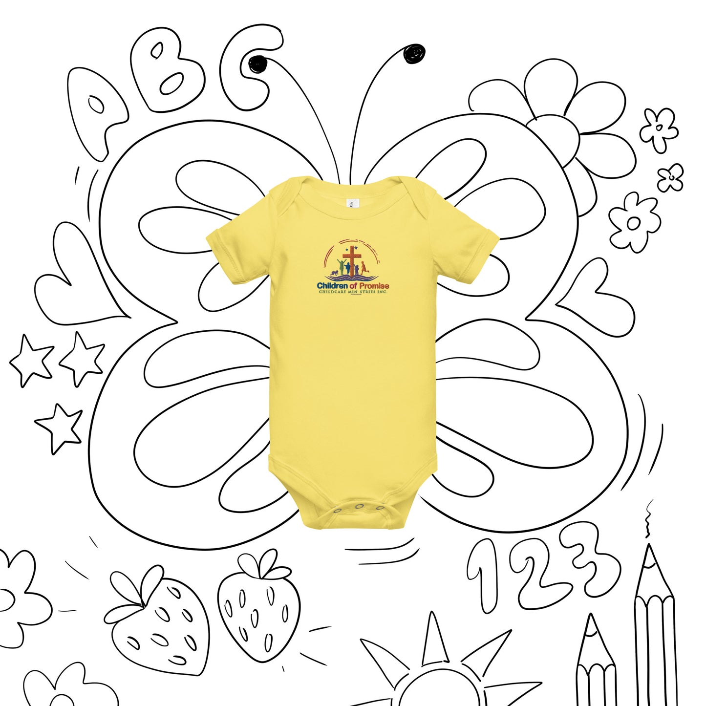 Baby short sleeve one piece